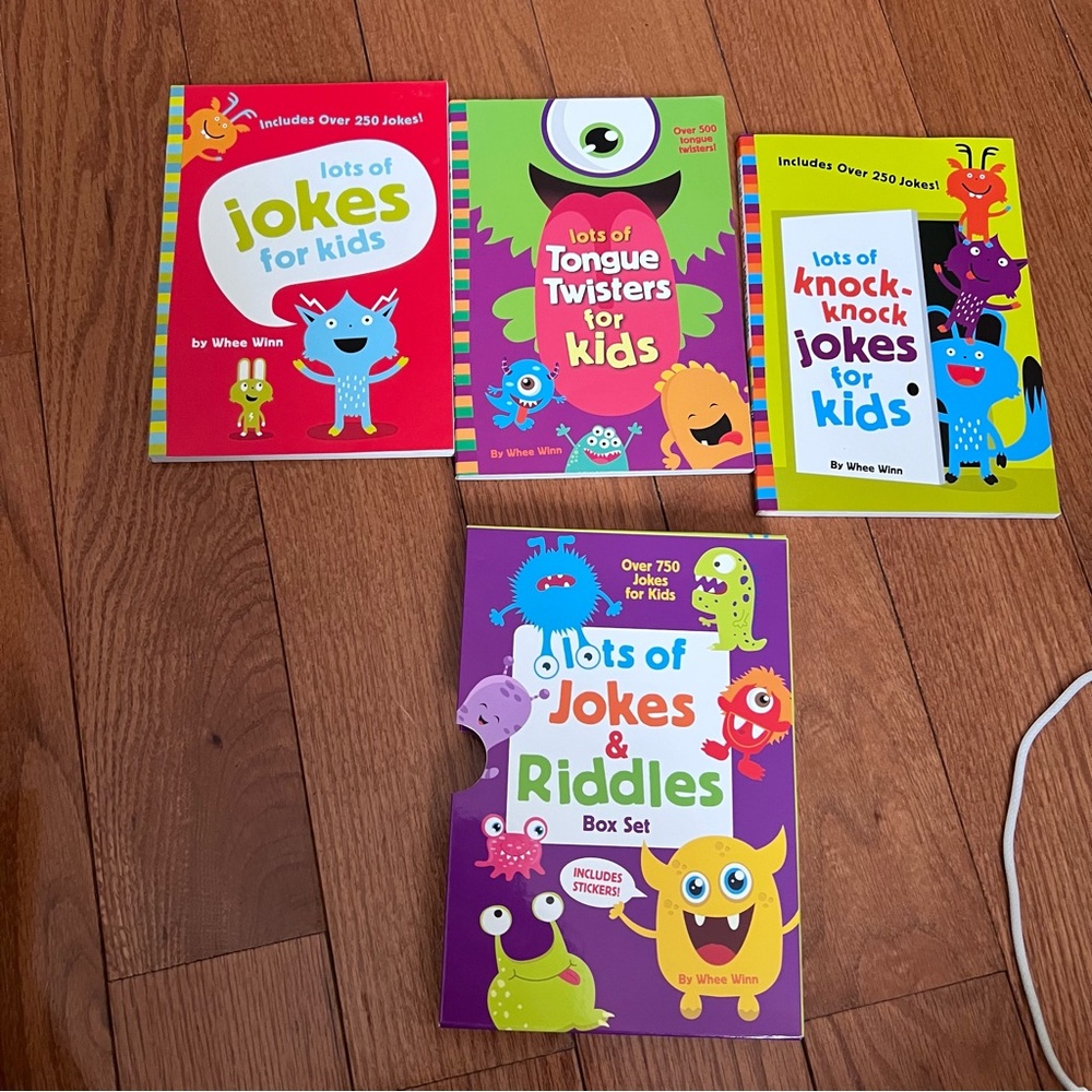 Lots of Jokes & Riddles Box Set by Whee Winn -  Kids Books